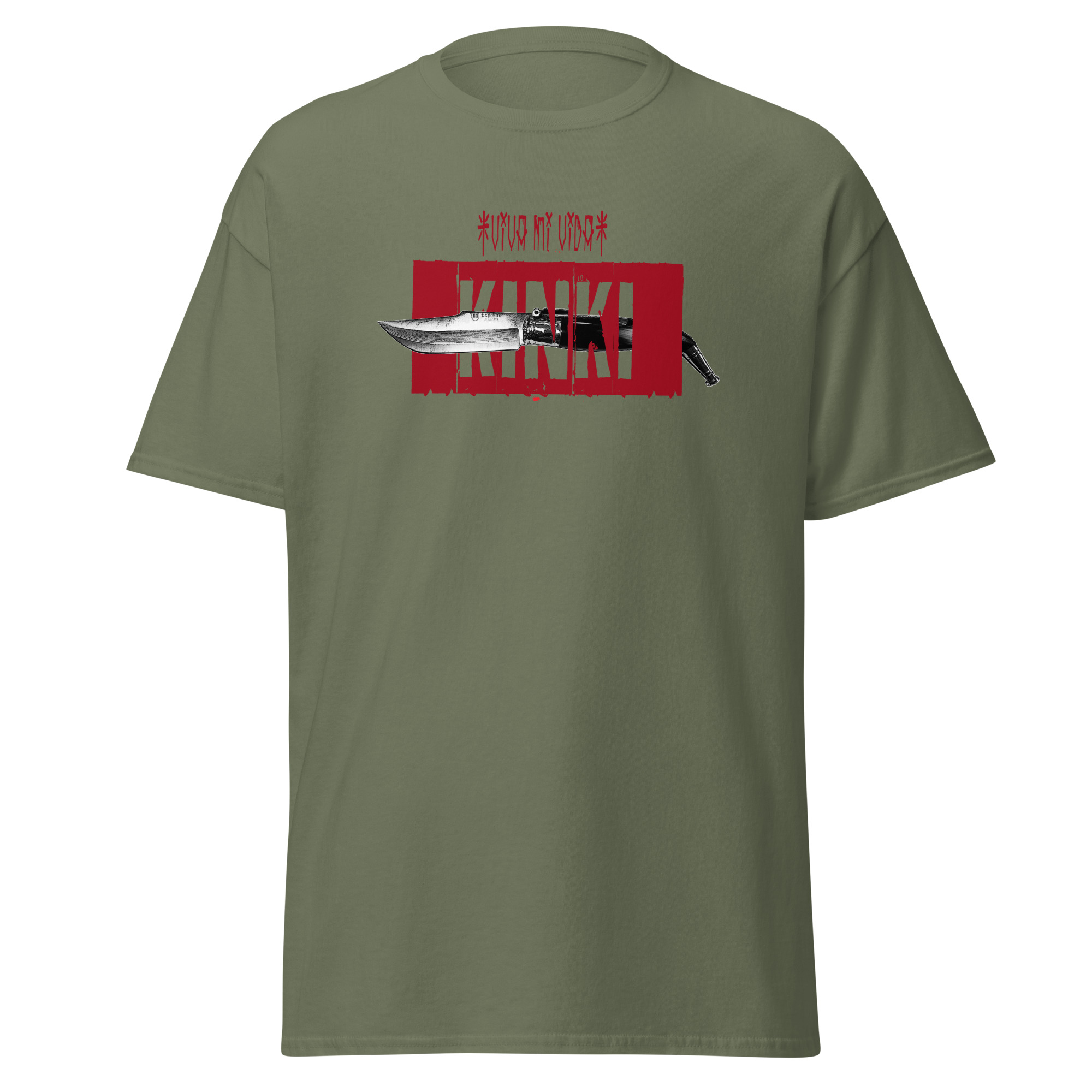 unisex-classic-tee-military-green-front-68643655e7dd9.jpg